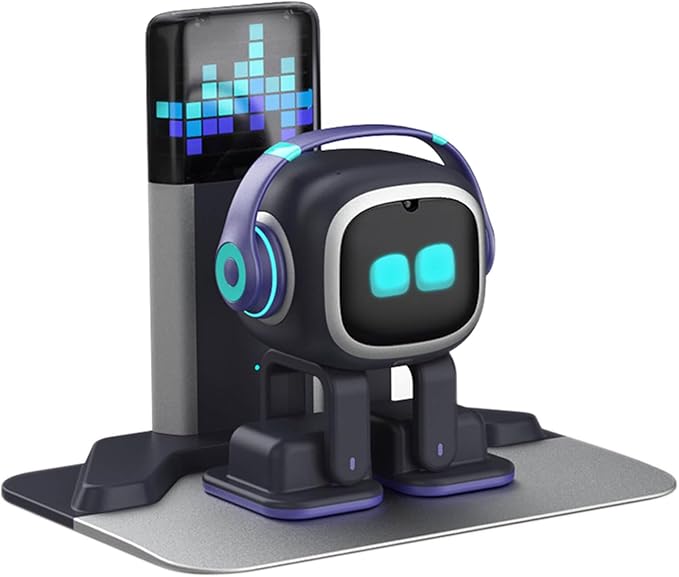 EMO AI Desk Robot Companion - ChatGPT Enabled with Voice Commands & Dancing