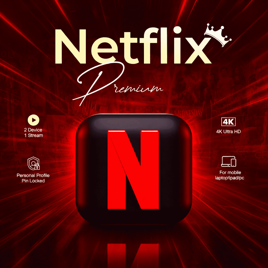 Netflix Premium Subscription – Unlimited Entertainment