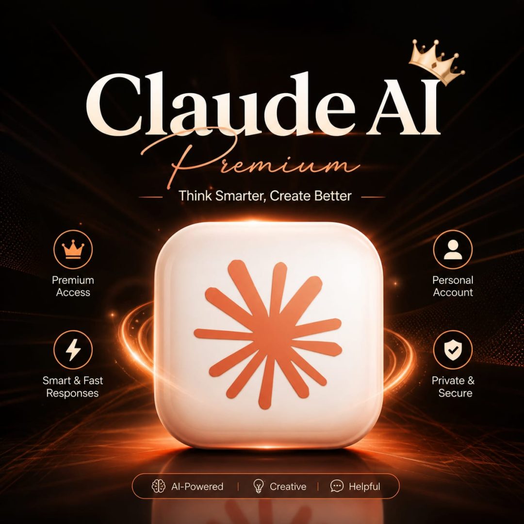 Claude AI Premium Subscription –  Advanced AI Assistant for Writing, Coding & Productivity