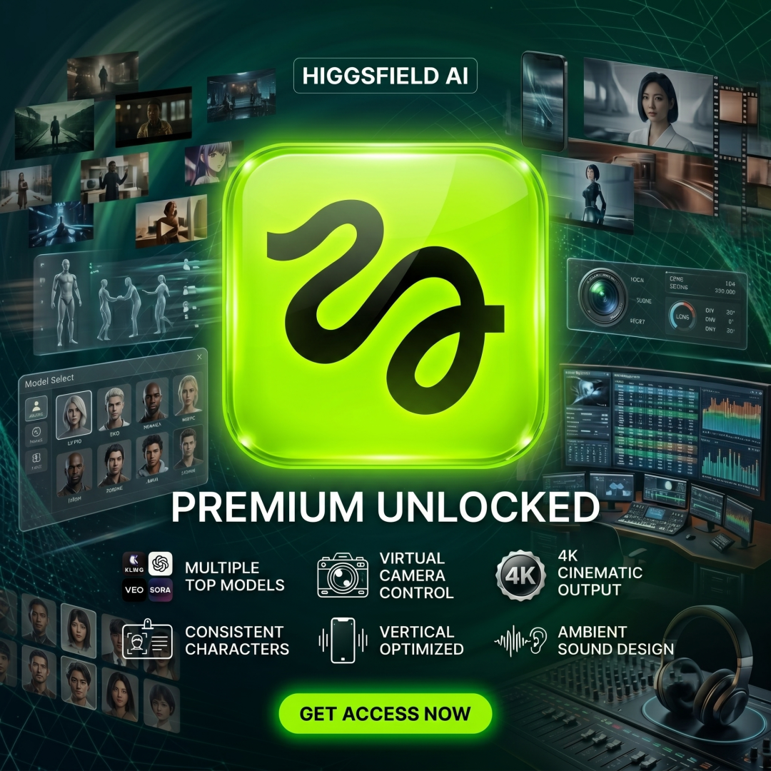 Higgsfield AI Premium Subscription